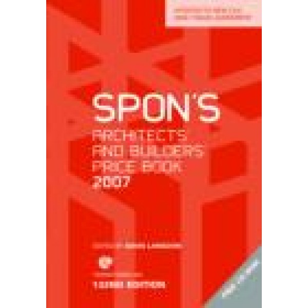Spon's Architects' and Builders' Price Book 2007