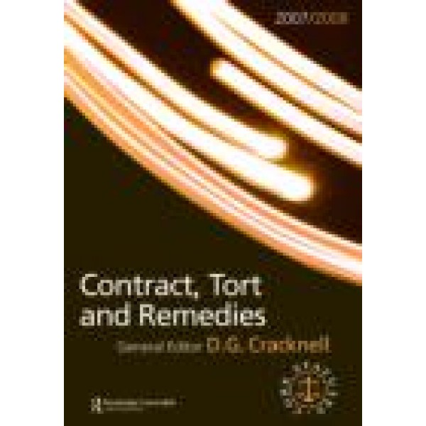 Contract, Tort & Remedies 2007-2008