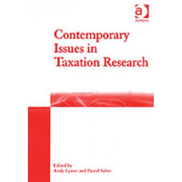 Contemporary Issues in Taxation Research