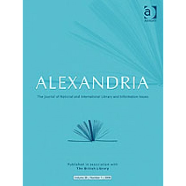 Alexandria  Volume 20  Issues 1  2 and 3
