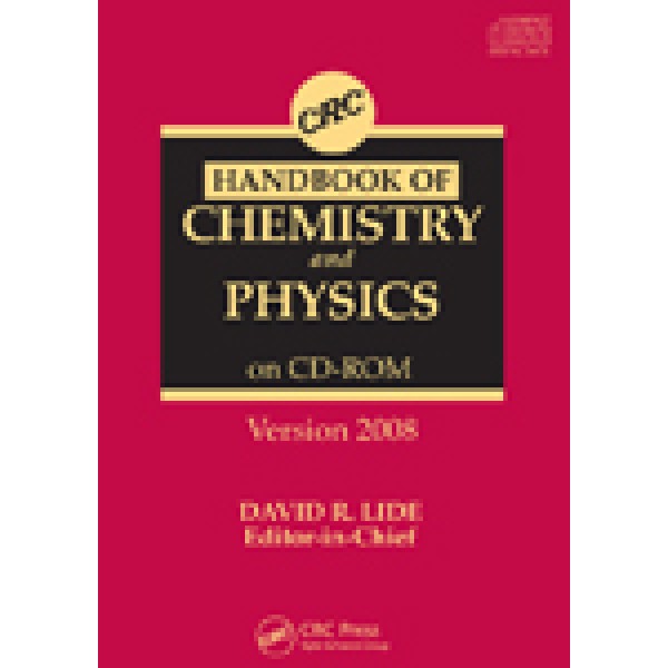 Handbook of Chemistry and Physics on CD-ROM, Version 2008