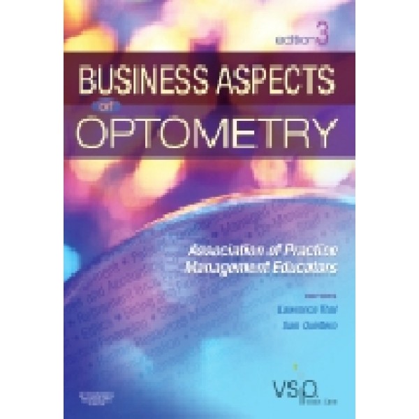 Business Aspects of Optometry, 3rd Edition
