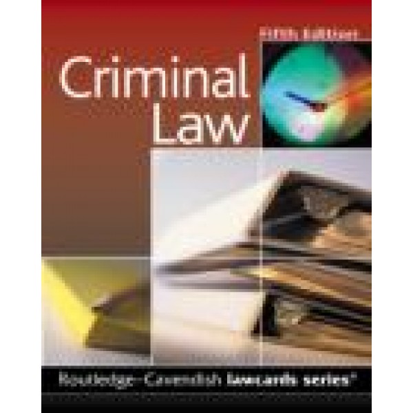 Cavendish: Criminal Lawcards